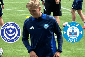 Silkeborg's Pelle Mattsson has been linked with a Pompey move. Pic: Midtjyllands Avis