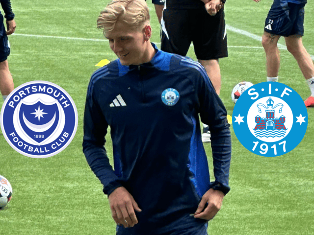 Silkeborg's Pelle Mattsson has been linked with a Pompey move. Pic: Midtjyllands Avis