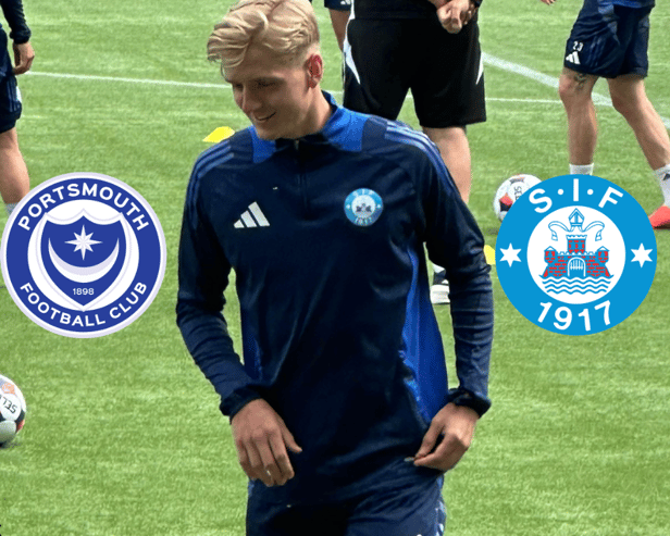 Silkeborg's Pelle Mattsson has been linked with a Pompey move. Pic: Midtjyllands Avis