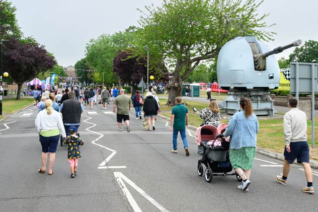 The date for next year’s HMS Collingwood Open Day has been set after thousands flock to this year’s base opening.