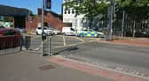 A suspected stolen van was stopped on the A3 in Portsmouth.