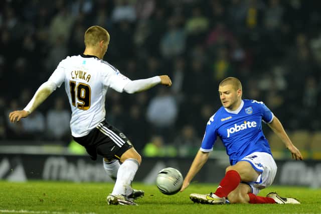 Carl Dickinson, who had two spells with Pompey, has joined non-league Abbey Hulton United at the age of 38. Picture: Alan Hutchings