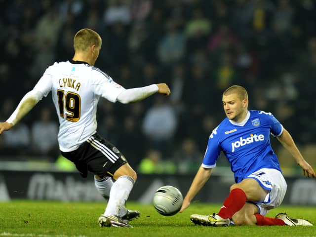 Carl Dickinson, who had two spells with Pompey, has joined non-league Abbey Hulton United at the age of 38. Picture: Alan Hutchings