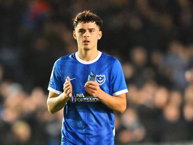 Alex Robertson is keen on a Pompey return. Pic: Graham Hunt/ProSportsImages