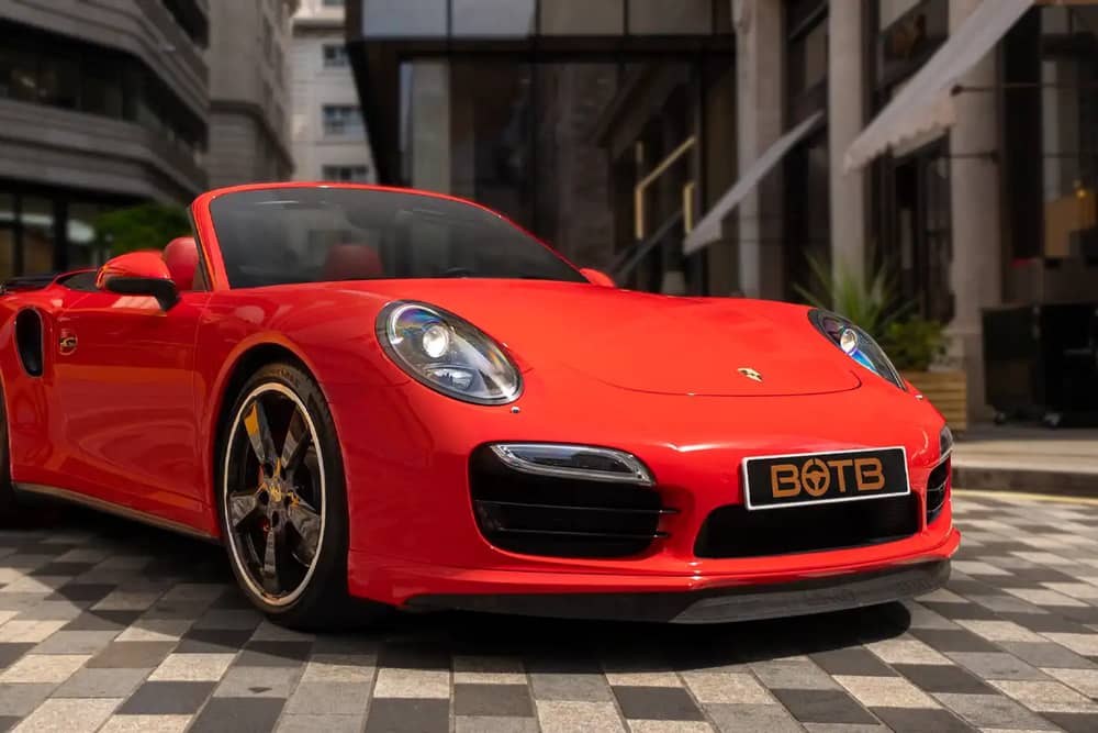 BOTB's 911 is 10 years old, but it looks factory fresh and it's only covered 33,000 miles