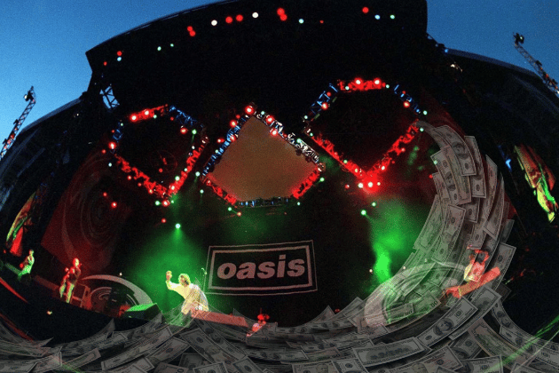 Just how much more expensive is it to see Oasis in 2025 compared to their triumphant Knebworth 1996 shows?
