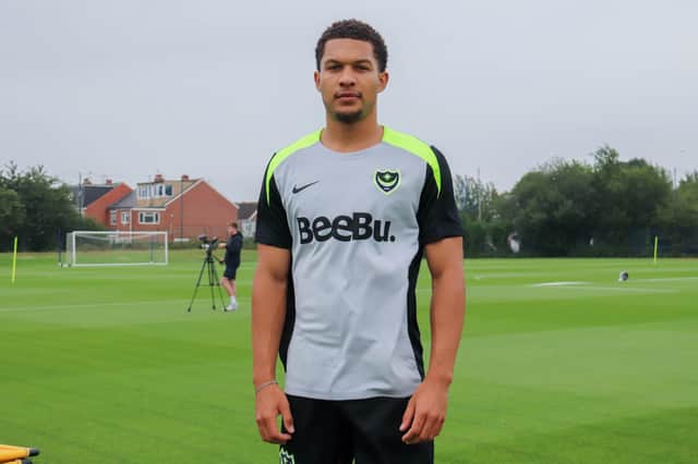 Ibane Bowat is back training with Pompey following his long-term injury issues. Picture: Habibur Rahman