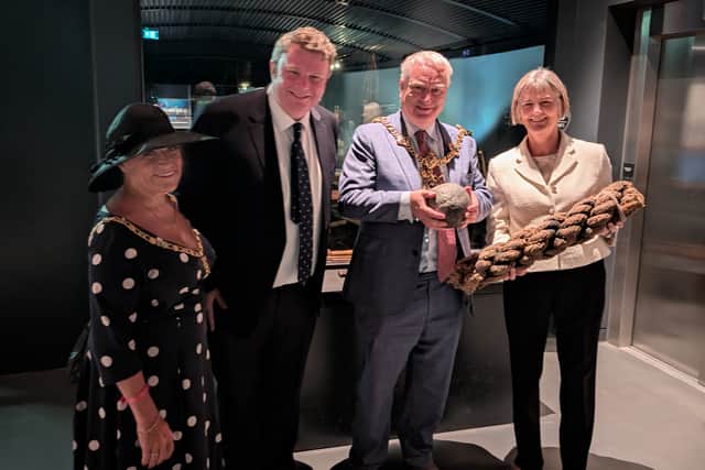The UK ambassador for Japan, Julia Longbottom, visited Portsmouth today (July 3) to hold a roadshow and build stronger relations between the city and Japan. Royal Navy flagship HMS Prince of Wales is due to visit Tokyo during Operation Highmast.