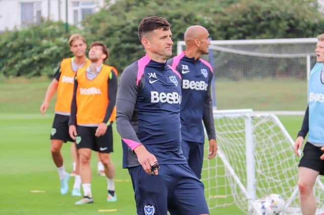 John Mousinho believes a 'very, very strange year' in football has impacted this summer's transfer window. Picture: Habibur Rahman