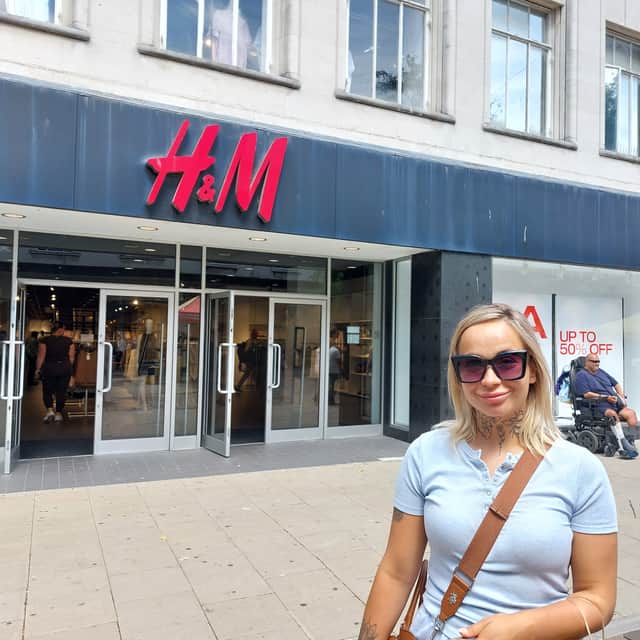 Joanna Campbell prefers shopping in person but would like to see a better selection of shops on offer.