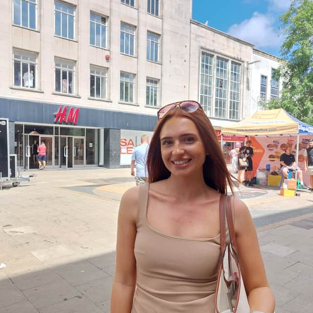 Eliza Fewings would like to see the high street smartened up.