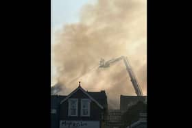  Fire in Lavant Street, Petersfield. Darren Russell