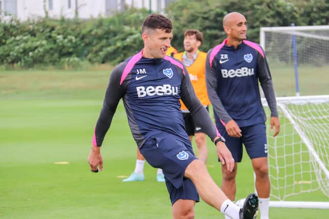 Pompey boss John Mousinho. Picture: Habibur Rahman