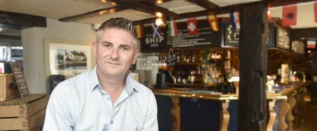 Mark Dawson, general manager at The Ship Inn, Langstone.