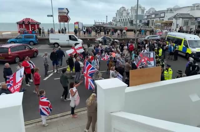 Southsea protest 