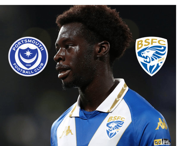 Brescia teenager Patrick Nuamah is being linked with a move to Pompey