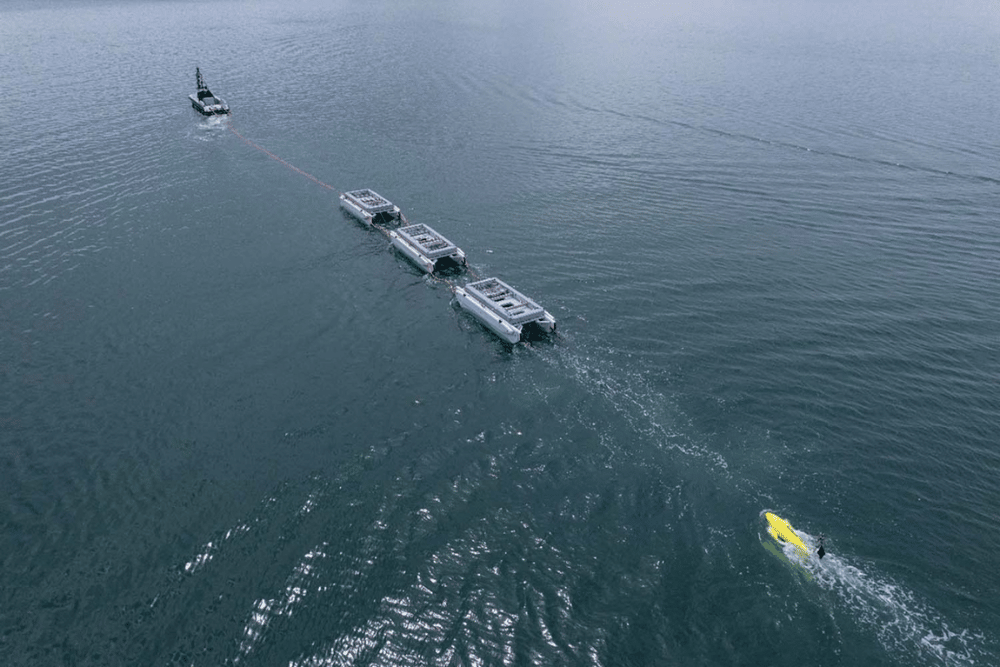 SWEEP - crewless mine-hunting equipment that can scope out modern threats - has entered Royal Navy service for the first time.