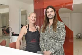 Charlotte Stockwell, co-director and Tristan Jackson, creative director are reopening Garbo's Hair at 1c Albert Road, Southsea.
Picture: Sarah Standing (010725-5912)