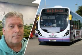 Paul Stevens, chairman of the Knowle Residents Association, is fighting to save the number 20 bus route from Fareham to Wickham