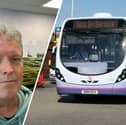 Paul Stevens, chairman of the Knowle Residents Association, is fighting to save the number 20 bus route from Fareham to Wickham