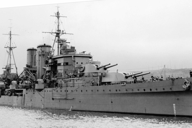 Heavy Cruiser HMS Exeter