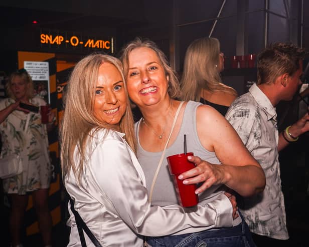Party goers have relived the glory days of three nightclubs that have long been closed with a nostalgic all day event at The Astoria. 

Pictured: Stacey Archer (right) and Michelle Isaacs (left). 

Picture: Alec Chapman