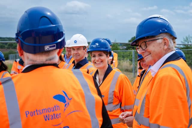 Emma Hardy MP, Water Minister, visited Portsmouth Water