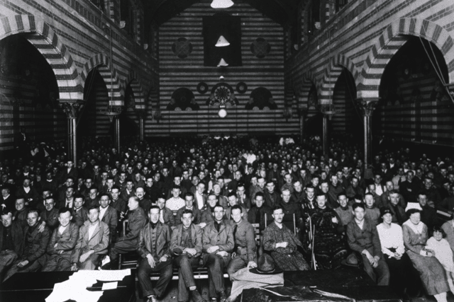 The former assembly hall at St James' Southsea