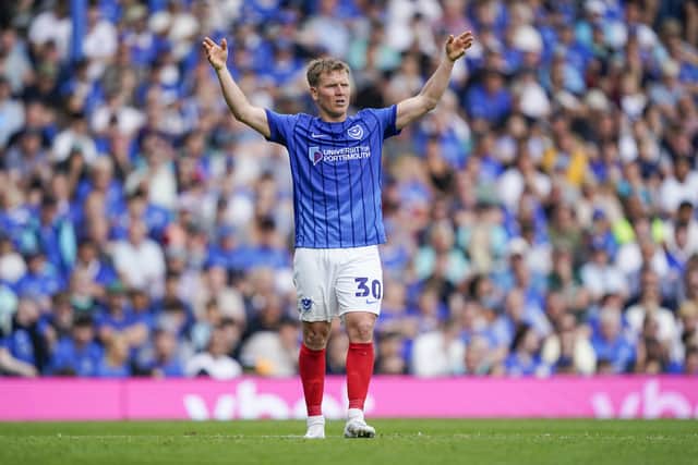 Matt Ritchie is among three Pompey players surplus to requirements - but still at Fratton Park. Pic: Jason Brown/ProSportsImages