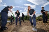 Personnel from HMS Sultan deployed across Gosport and the surrounding area today to support multiple community projects as part of their annual INSET Day.