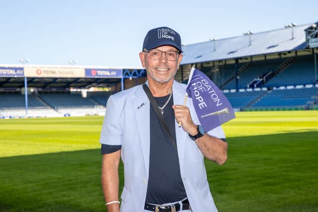 Pictured - Richard Palmer, Baton Bearer
Photos by Alex Shute
