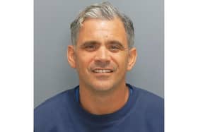 Louis Edwards, of Waterlooville, is serving over 18 years in prison and has been ordered to give up £45,000 worth of assets