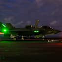 Pilots aboard HMS Prince of Wales conducted night-flying exercises with F-35B fighter jets, in the run up to Exercise Talisman Sabre.
