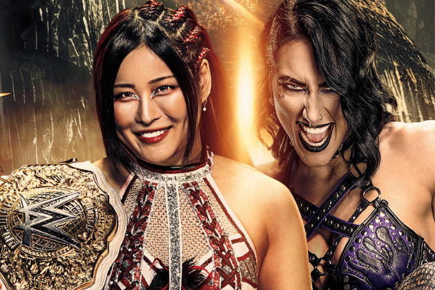 IYO SKY defends her Women's Championship against Rhea Ripley at this weekend's WWE Evolution PLE.