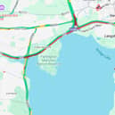 Traffic is building on the A27 ahead of rush hour