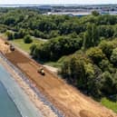 Updated photos of the Sea Defence works to the North of Portsmouth.
Photos by Alex Shute