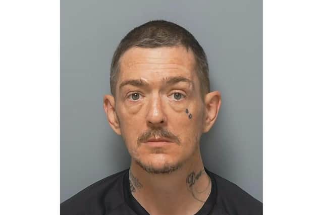 Steven Colin Hardy, 44, of no fixed address, has been sentenced to life imprisonment with a minimum five year term after stabbing a man in the back in Fareham.