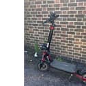 A youth had is e-scooter seized after goading police in Waterlooville all day and riding recklessly.