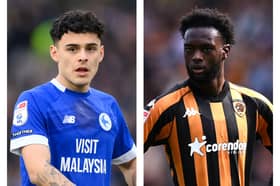 Alex Robertson, left, and Abu Kamara