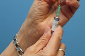 UKHSA is asking for parents to ensure their children has had both doses of the MMR vaccine.GEOFF CADDICK/AFP via Getty Images