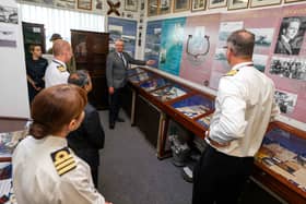 The Air Museum's new home in the historic Daedalus building at HMS Sultan, preserving over a century of aviation heritage.