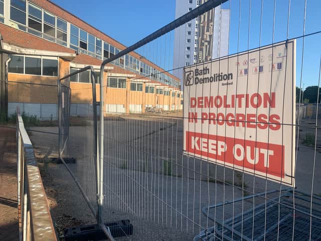 Former Gosport Bus Station which is awaiting demolition