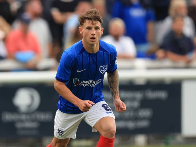 Pompey new boy Adrian Segecic. Pic: Simon Roe/ProSportsImages