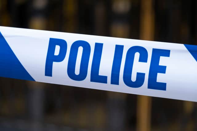 The incident involved two vehicles