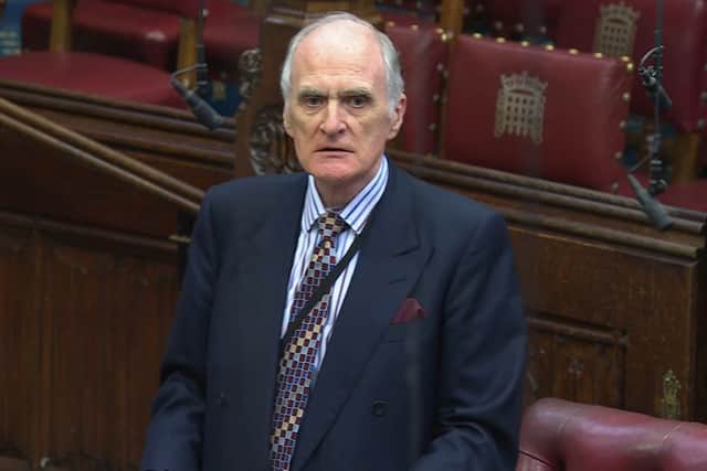 Lord Stirrup, crossbench and former senior Commander in the RAF.