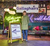 Gallaghairs' opens in the Manchester Picadilly Premier Inn to give guests a free Oasis style haircut