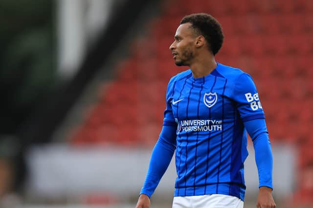 Pompey wore their 2024-25 home shirt for Tuesday’s win against Woking.