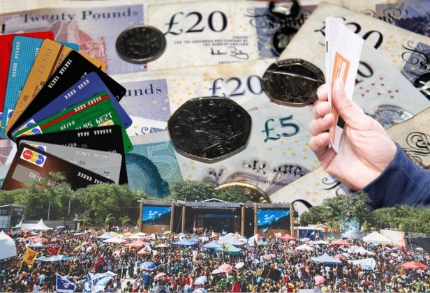 How much are fans being charged per day to go to some of the UK's biggest music festivals in 2025?