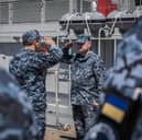 UNS Mariopol and UNS Melitopol have sailed into Portsmouth, with Ukrainian personnel being given expert Royal Navy training to clear mines. They will be housed at HMNB Portsmouth.