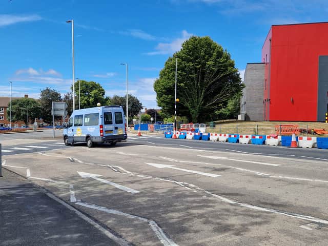 Highclere Medical Centre in Northern Road in Cosham which is under construction has lead to road and lane closures